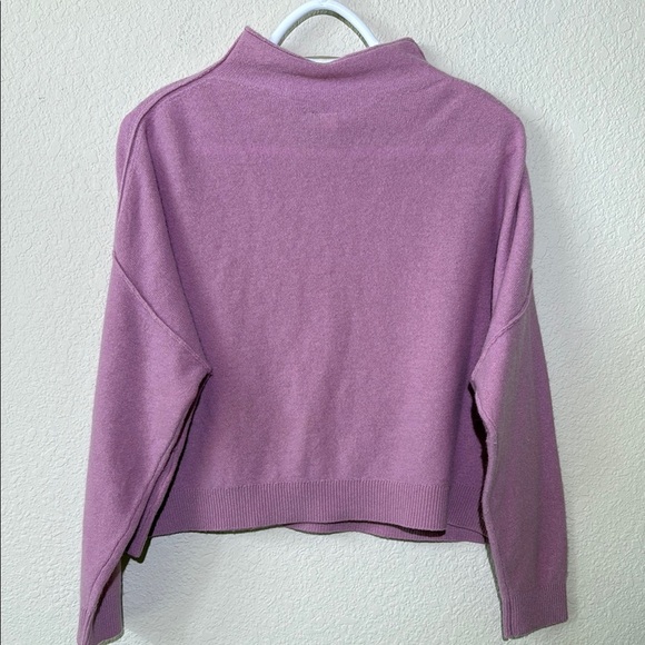 Pilcro The Alani Cashmere Mock-Neck Sweater - Picture 3 of 5